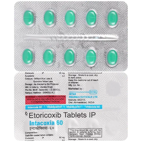 Intacoxia 60mg Tablet